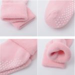 VWU Baby Toddler Kids Ankle Crew Socks with Grips Unisex Warm Thick Cotton Winter Socks 0-10T 6/8 Pack - Image 6